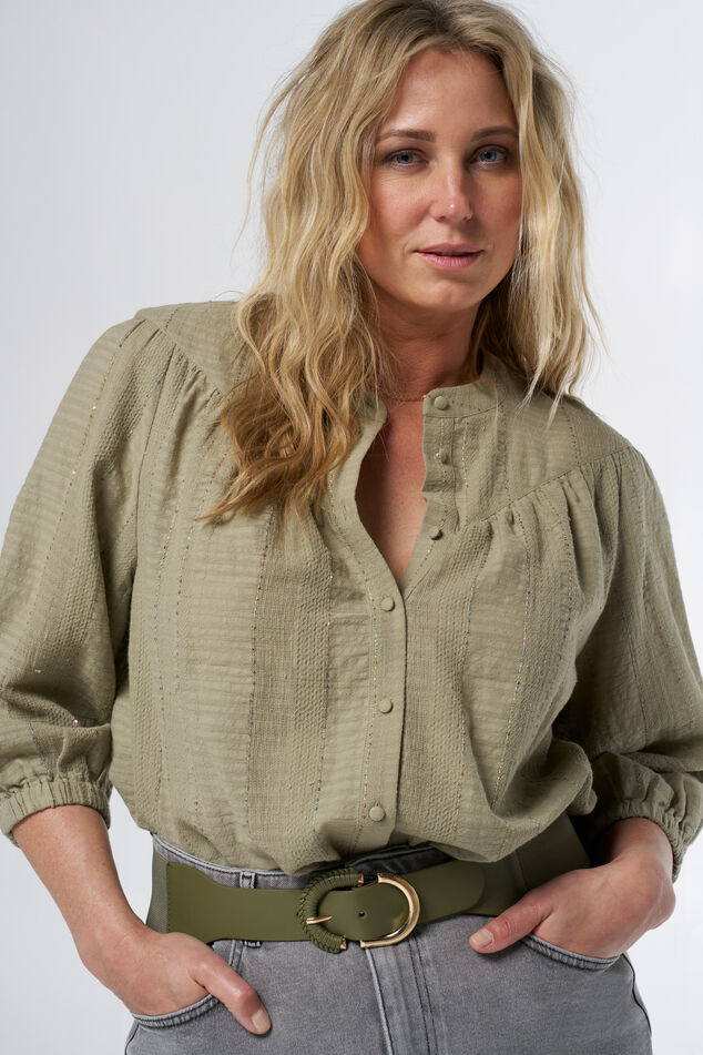 Blusa con detalles image number 0