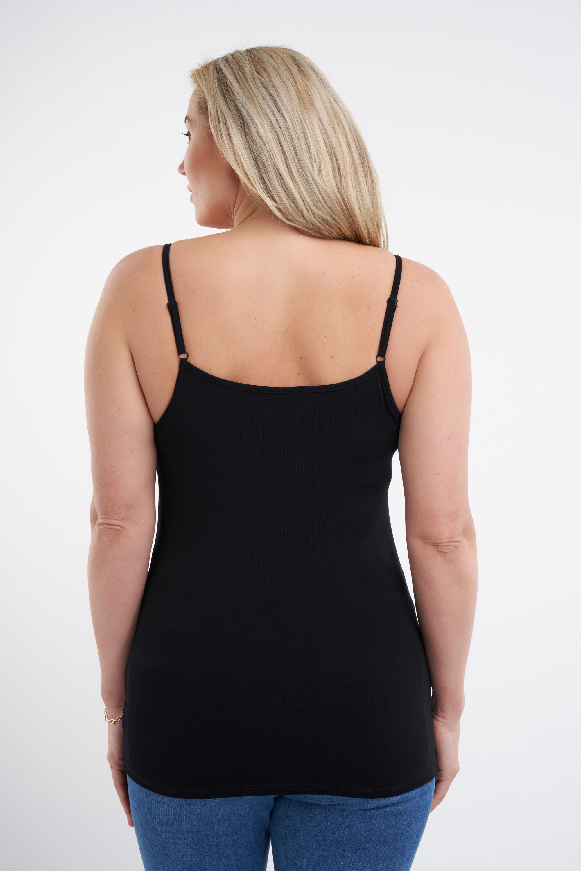 2 Camisola de algod&oacute;n con tirantes finos image number 3