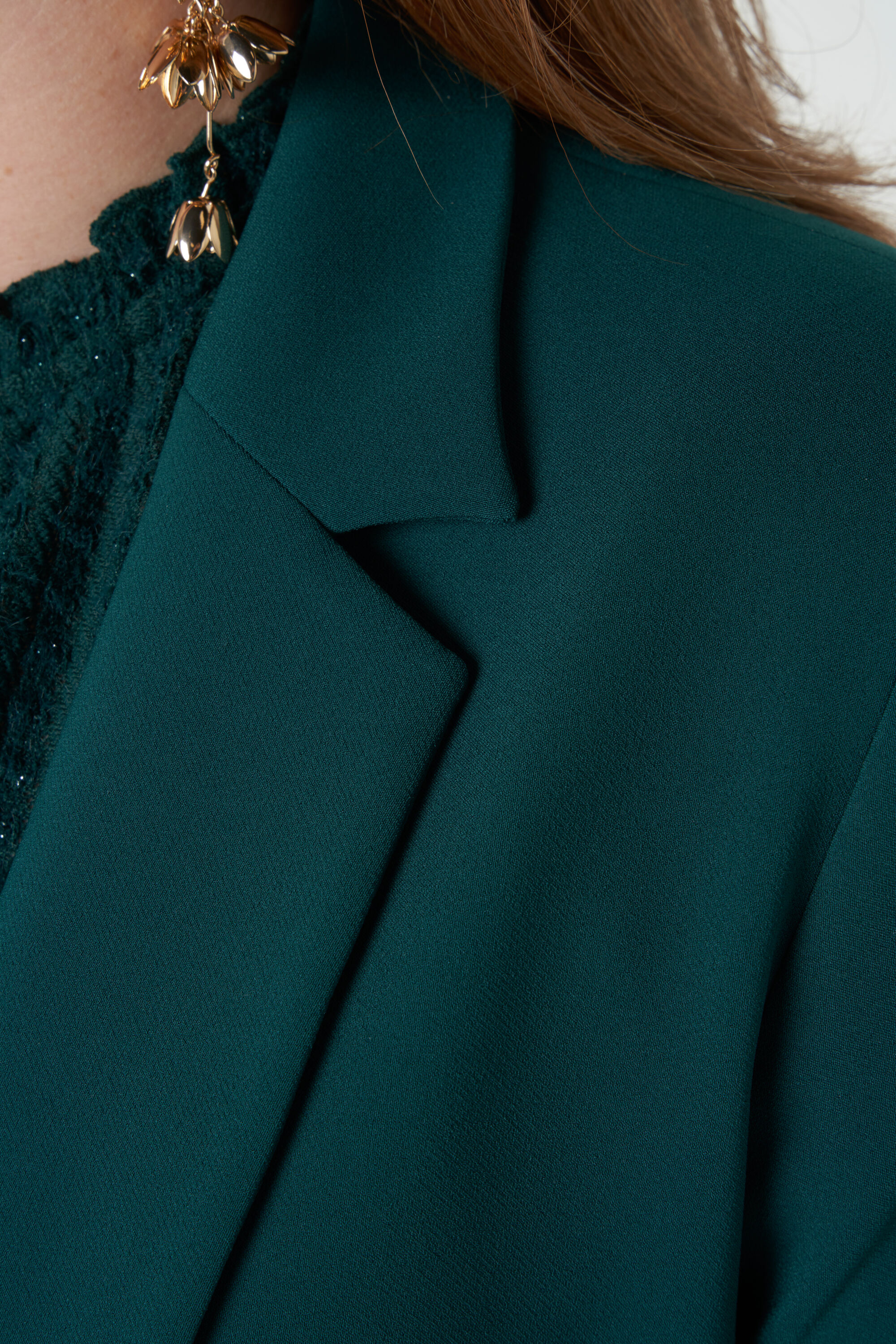 Blazer con cierre de bot&oacute;n image number 4