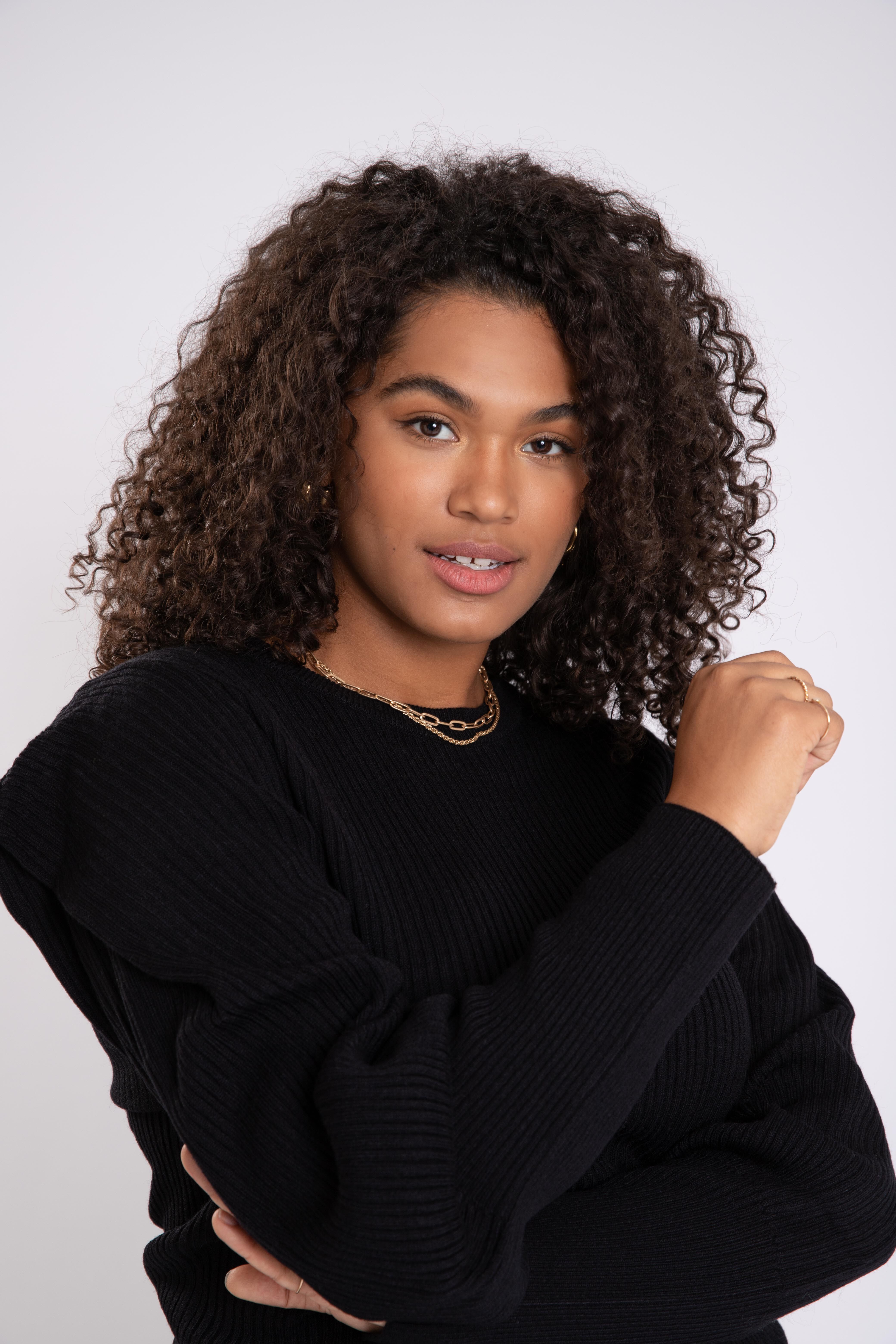 Jersey con mangas abullonadas  image number 5