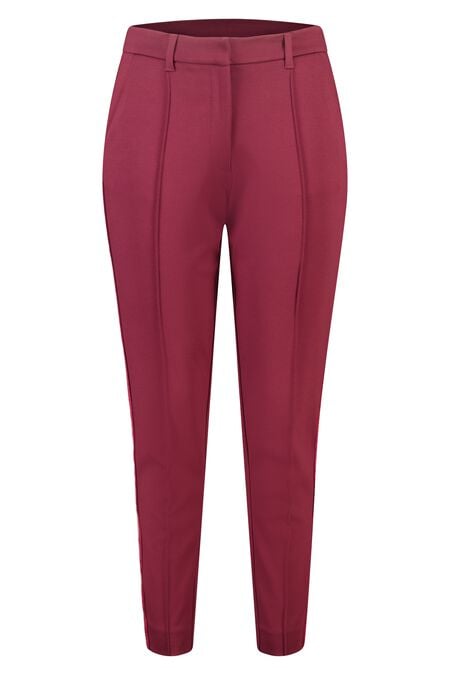 Pantalón cónico con ribete lateral