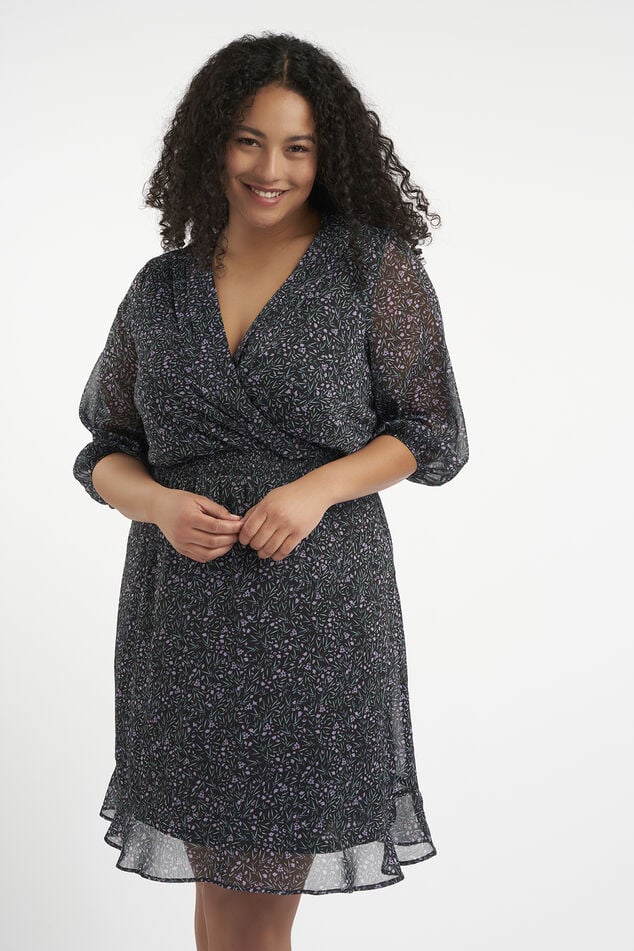 Vestido con estampado  image number 5