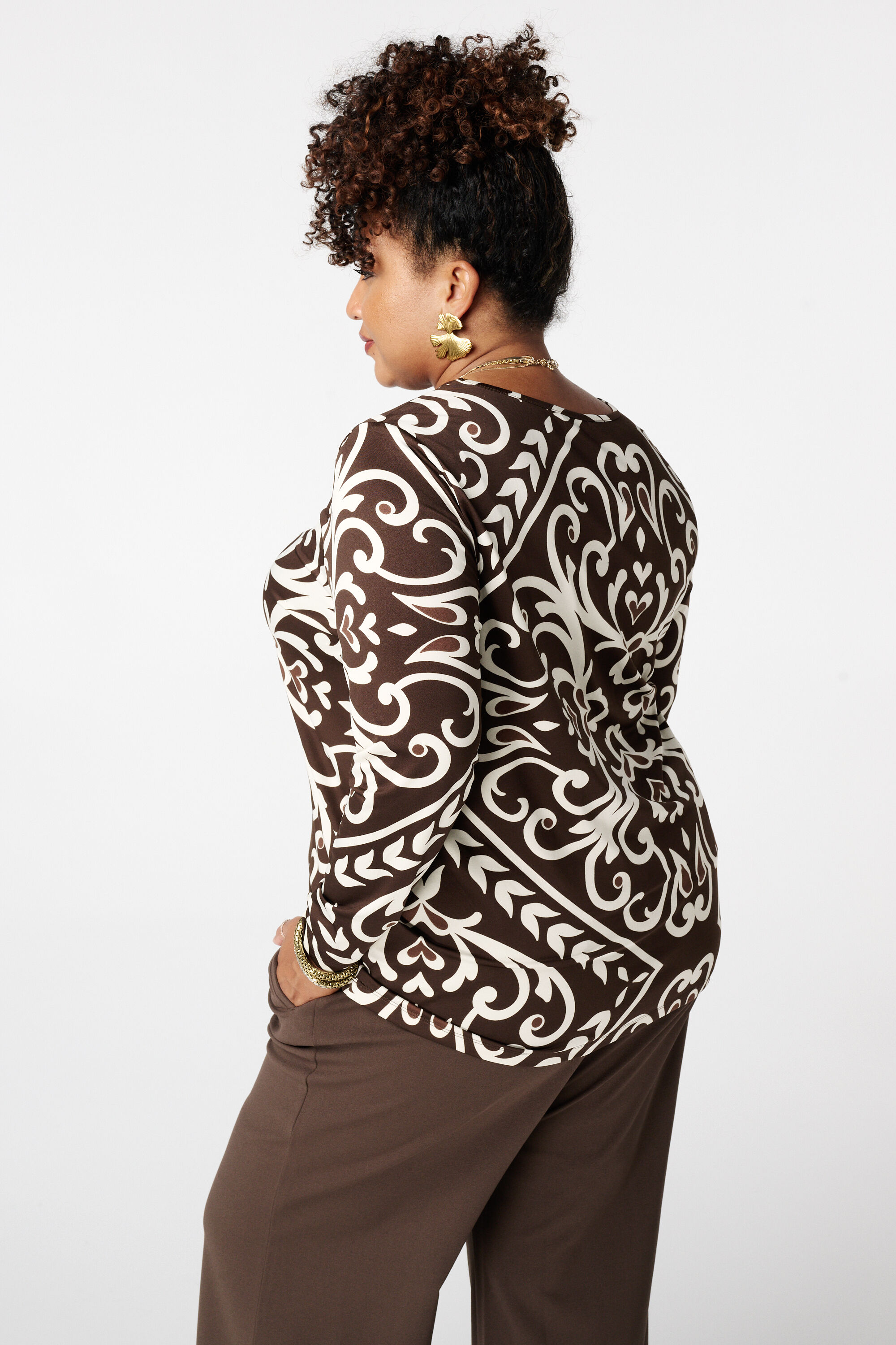 Top con estampado image number 3