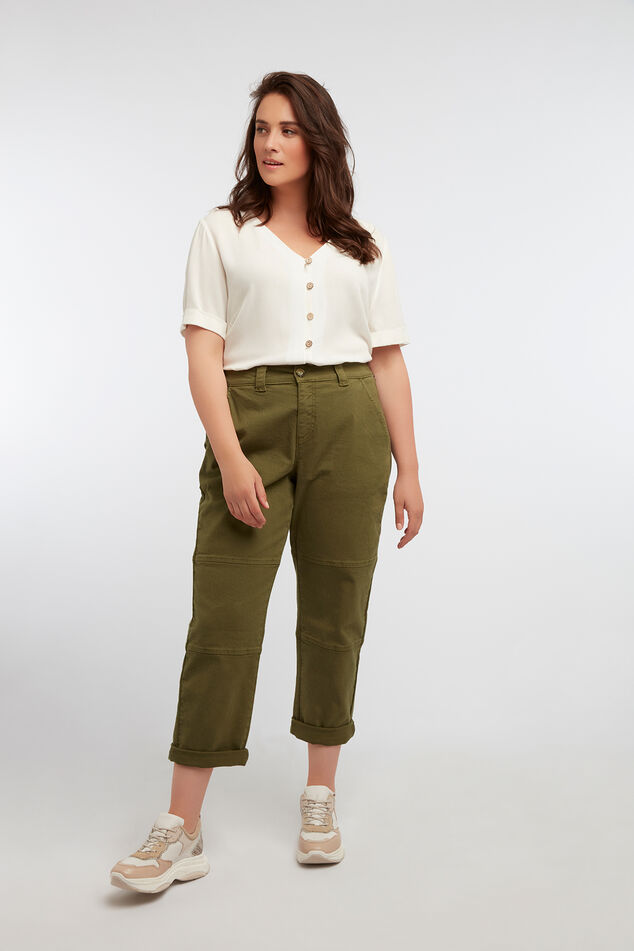 Blusa de corte holgado image number 3