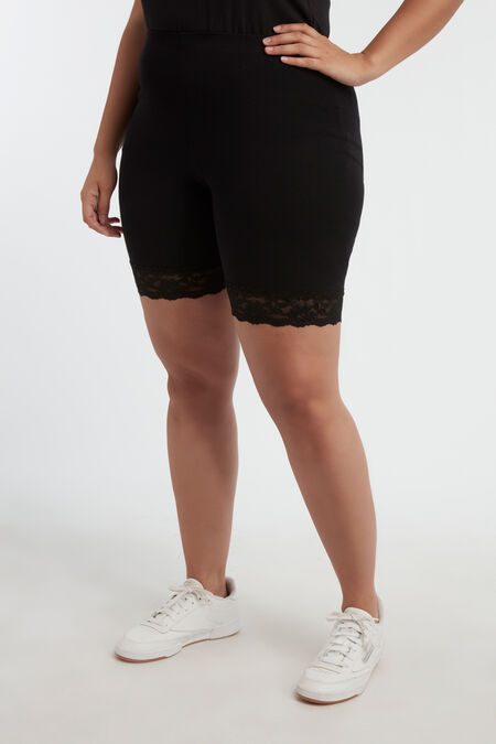 Pack de 2 Leggings cortos de encaje Pack de 2 Leggings cortos de encaje