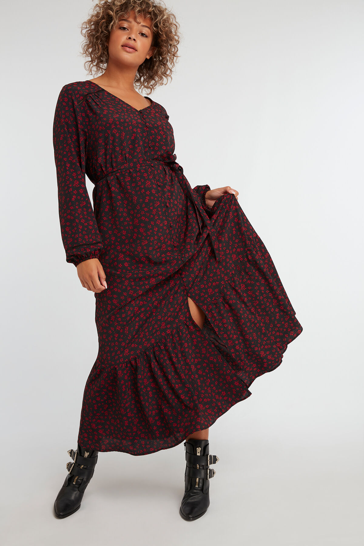 Vestido estampado image number 4