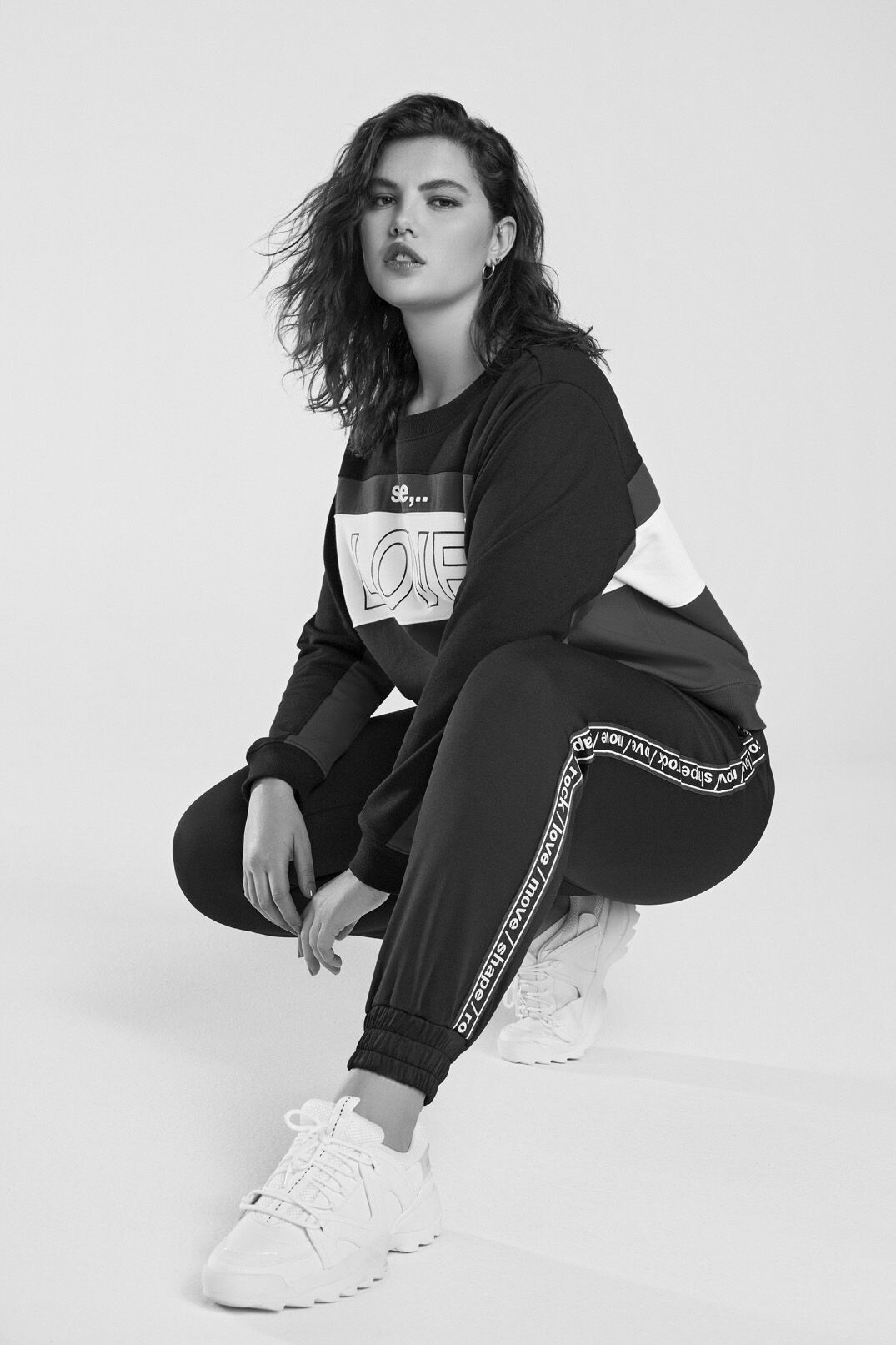 Jersey con texto estampado image number 4