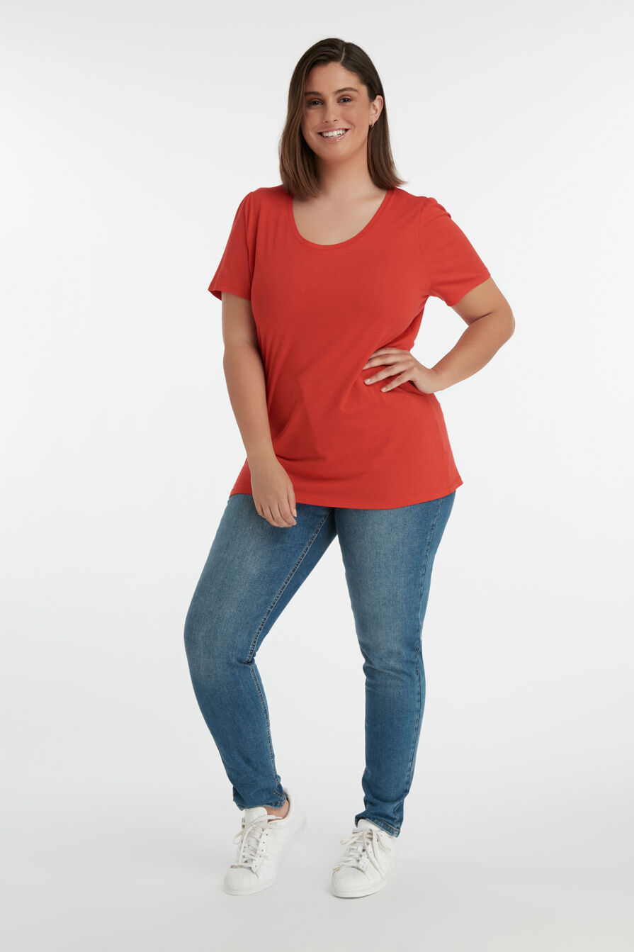 Blusa de mangas abombadas image number 5