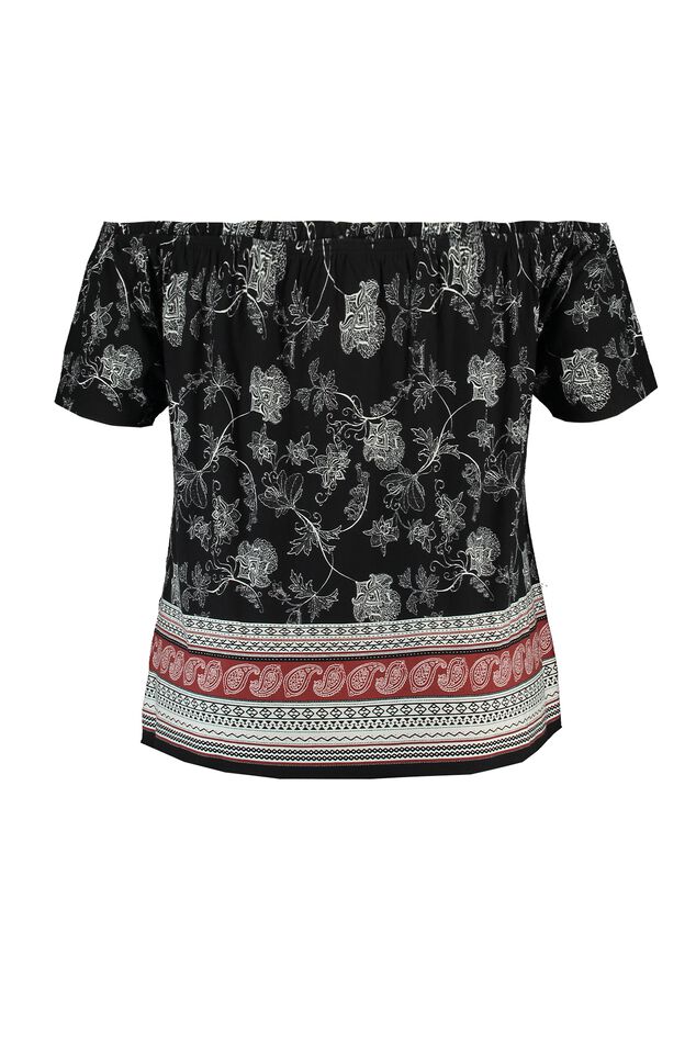 Top con cuello elástico image number 2