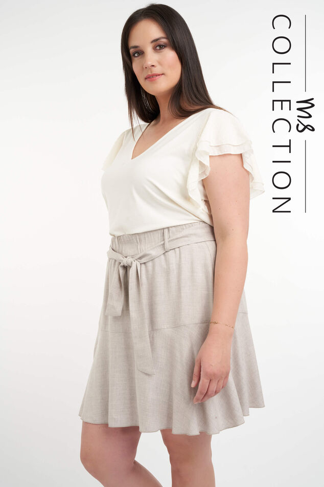 Skorts con cinto image number 0