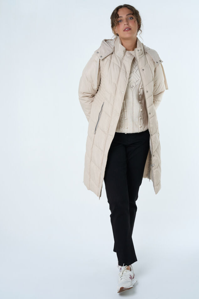 Mujeres Chaqueta acolchada larga MS Mode - Main Image