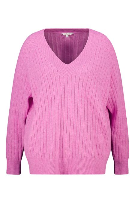 Jersey de punto fino con diseño