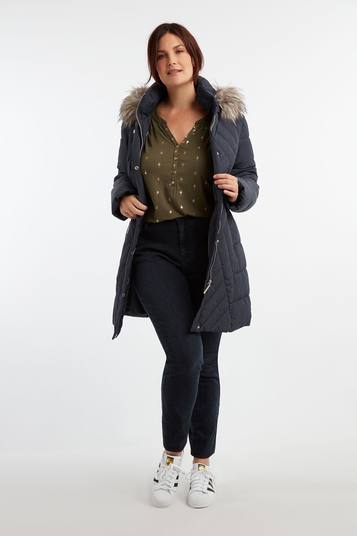 Parka acolchada  image number 4