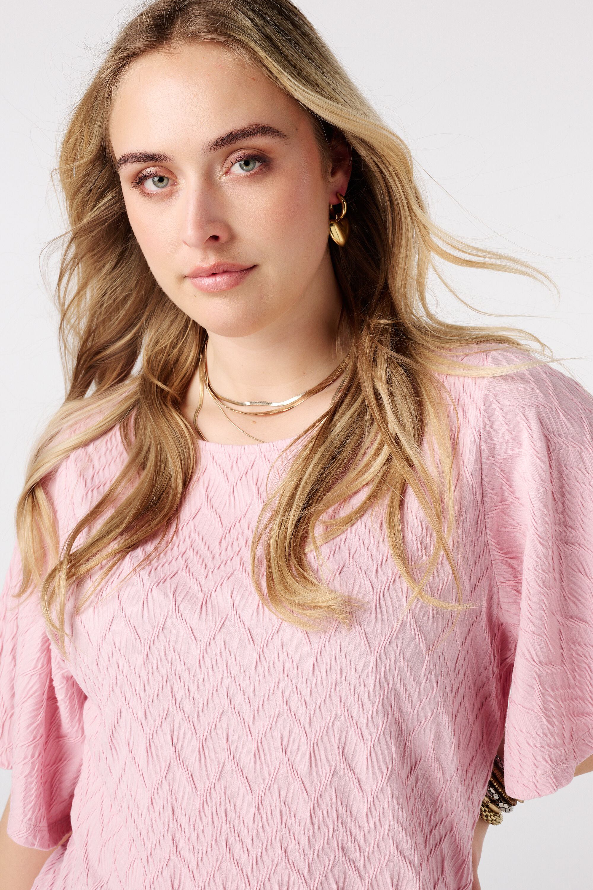 Top con escote barco image number 4