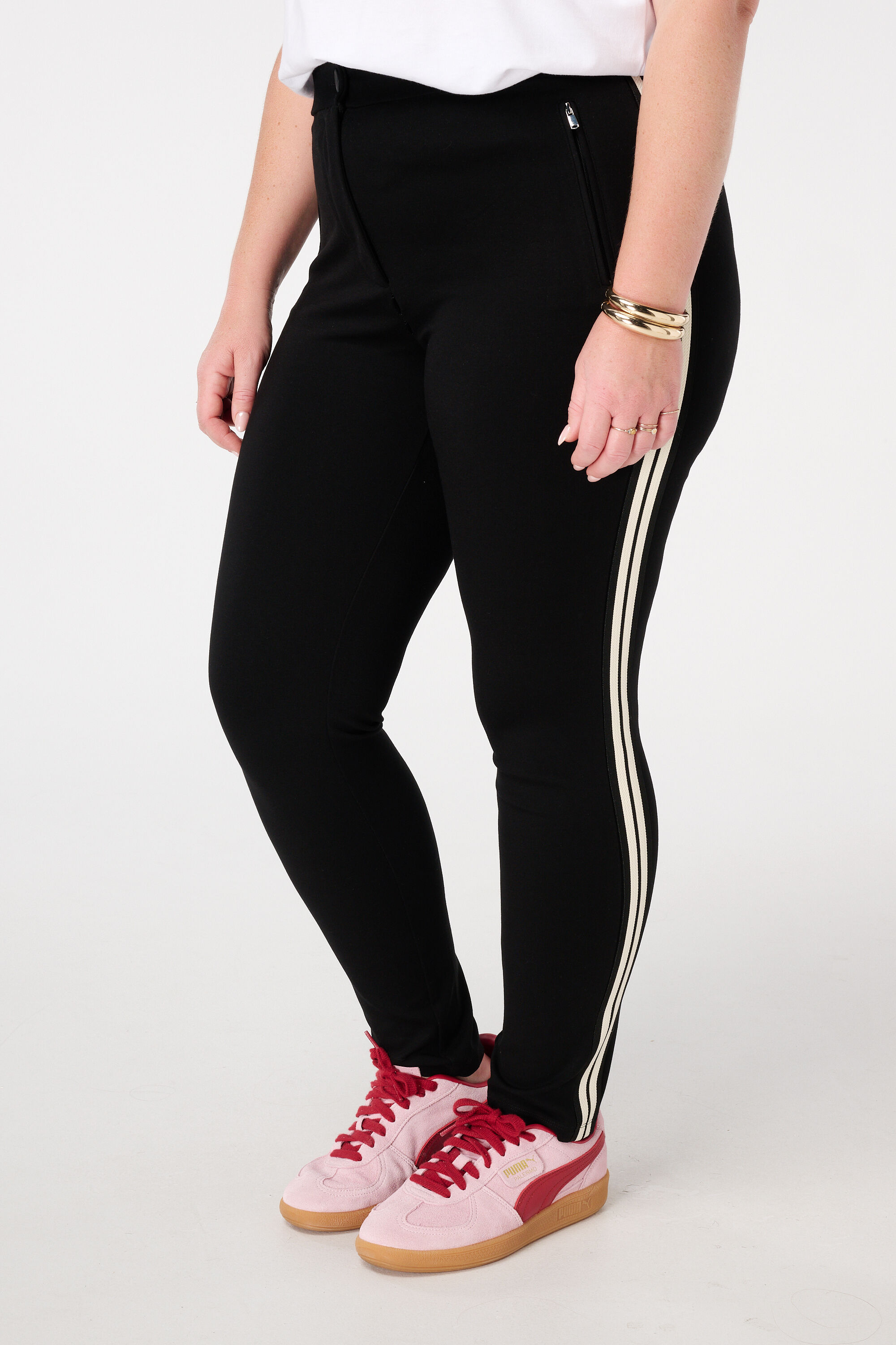 Legging con una tira lateral image number 5