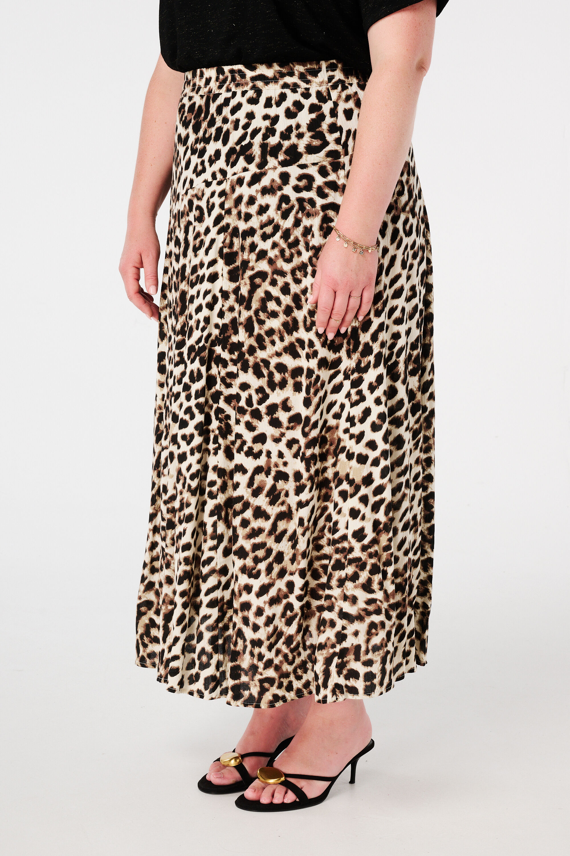 Falda con cintura el&aacute;stica  image number 5