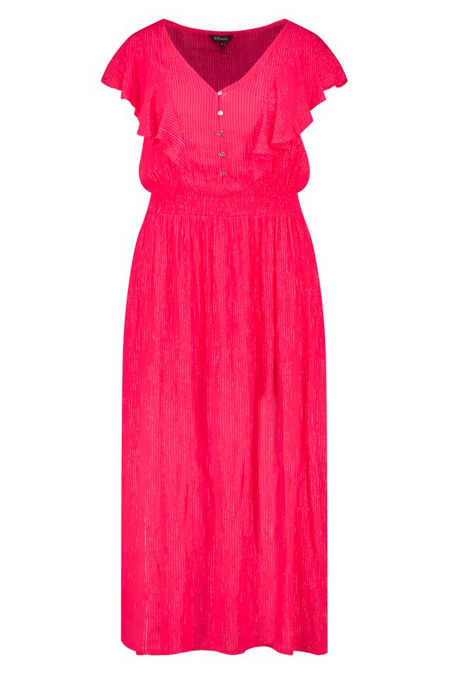 Vestido de corte holgado con cintura elástica  image number 1