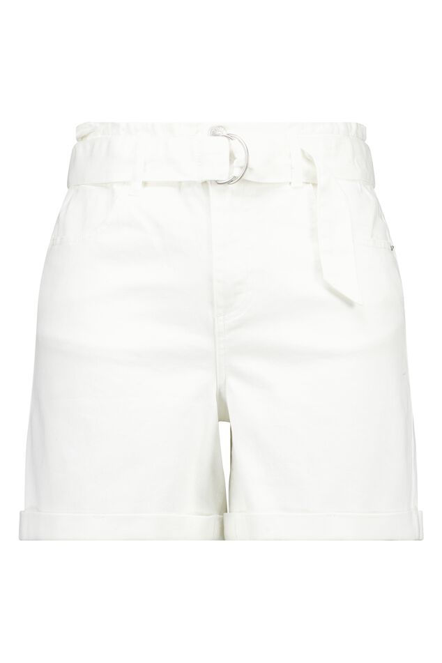 Shorts con un cinturón image number 1