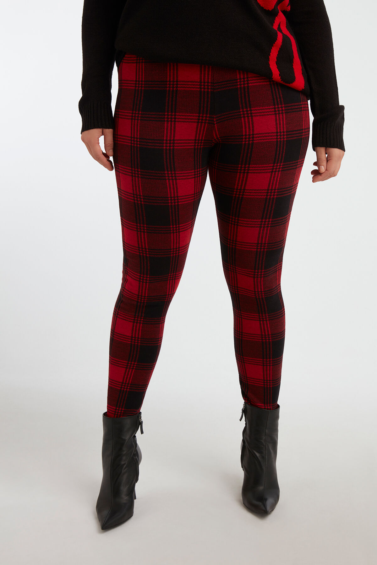 Leggings de cuadros image number 4