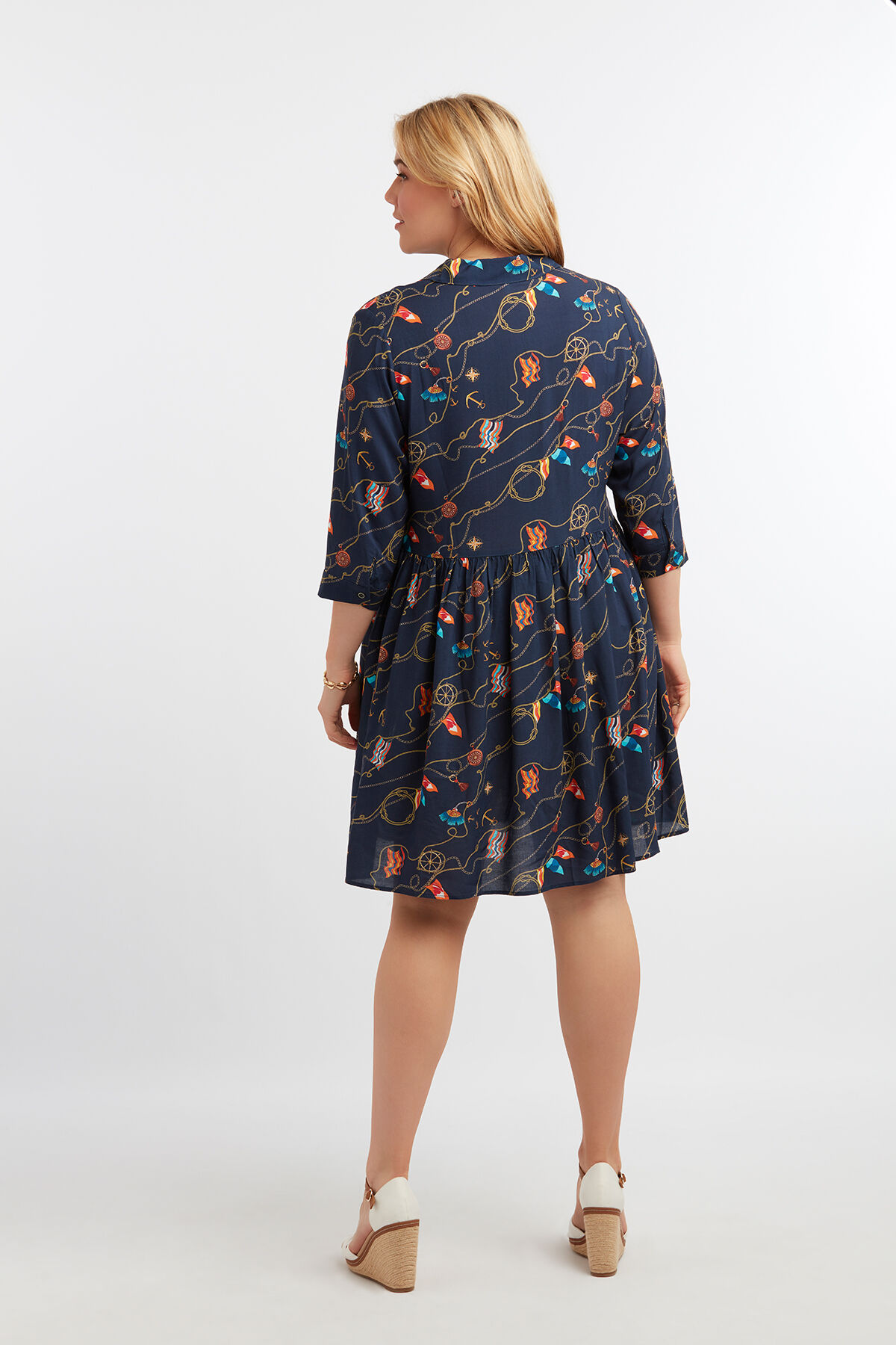 Vestido tipo t&uacute;nica estampado image number 5