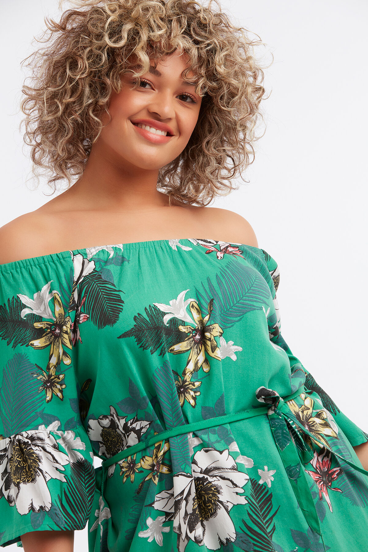 Vestido de estampado floral image number 4