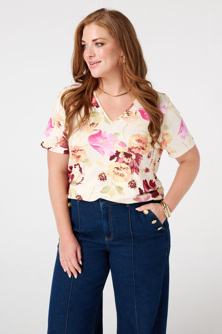 Blusa con estampado Blusa con estampado