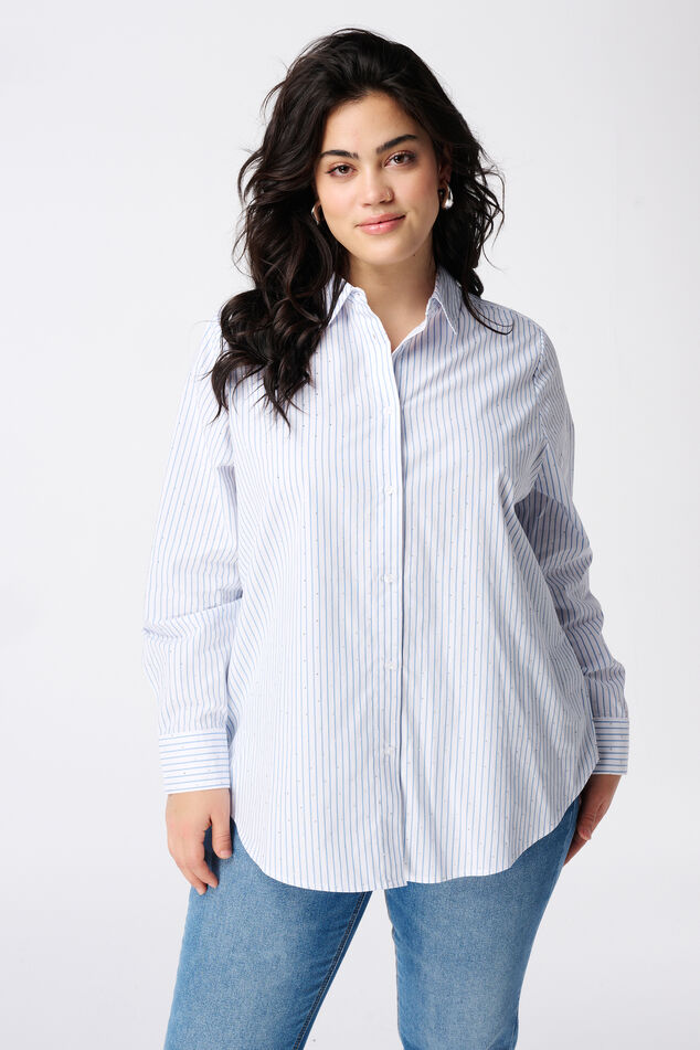 Camisa con piedras image number 0