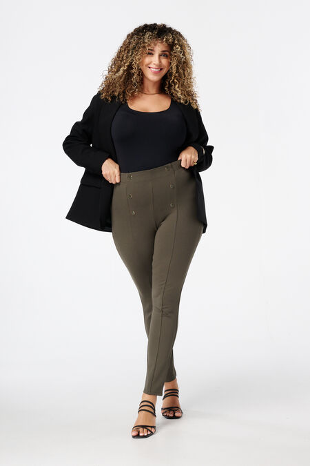 Treggings con botones decorativos Treggings con botones decorativos