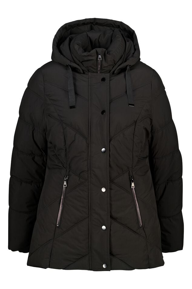 Chaqueta acolchada con capucha image number 1