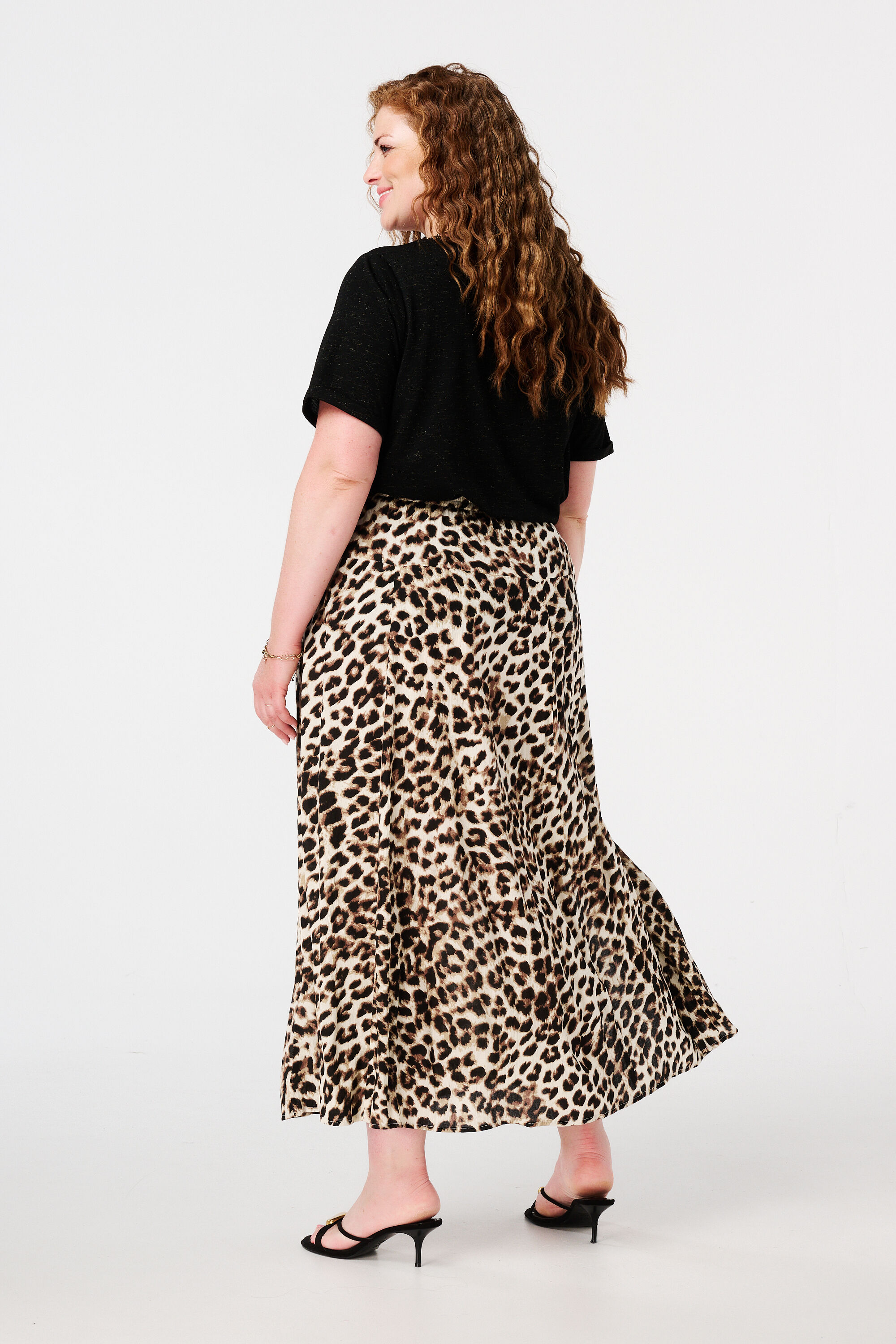 Falda con cintura el&aacute;stica  image number 3