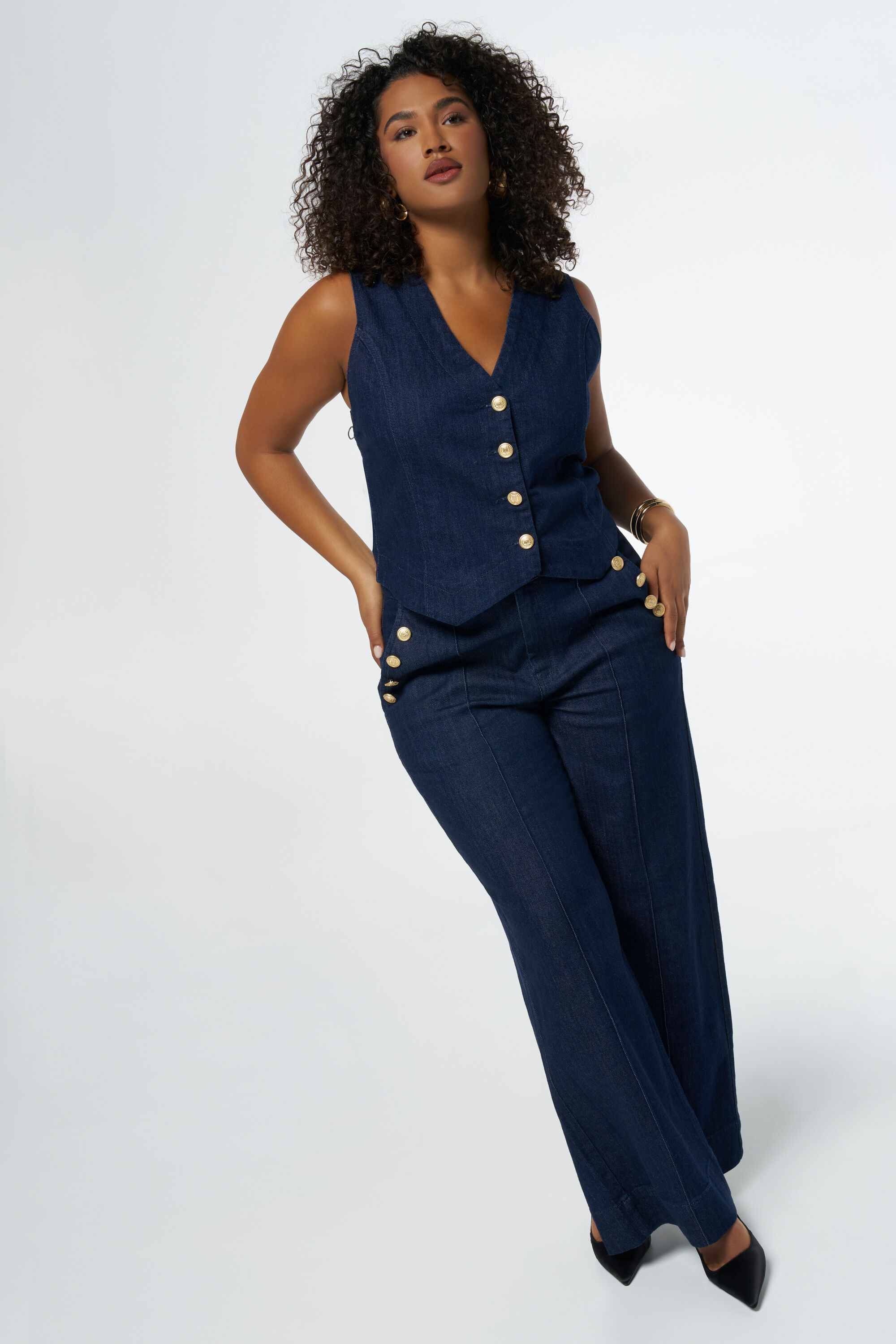 Chaleco denim image number 4