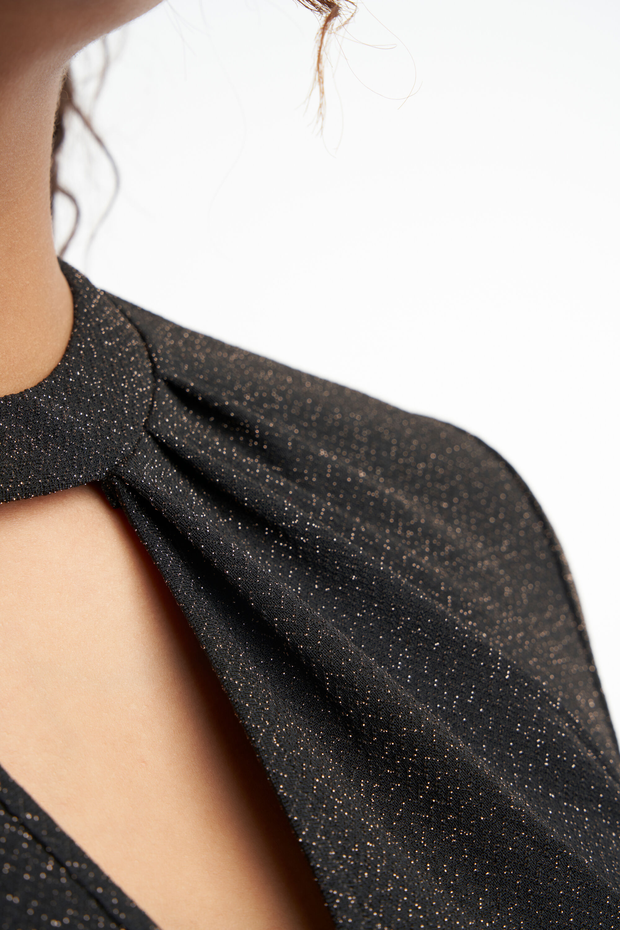 Vestido con purpurina  image number 6