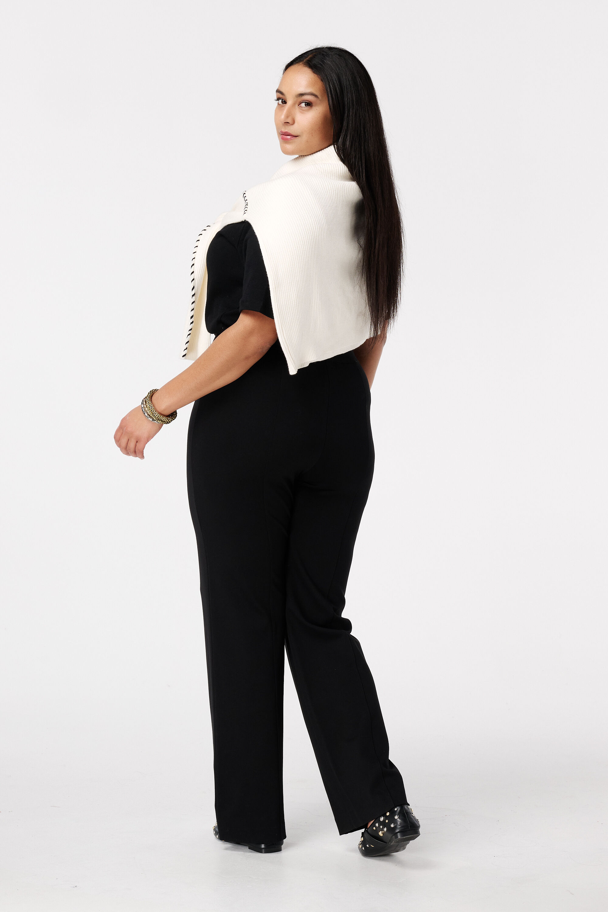 Tregging con botones decorativos  image number 3