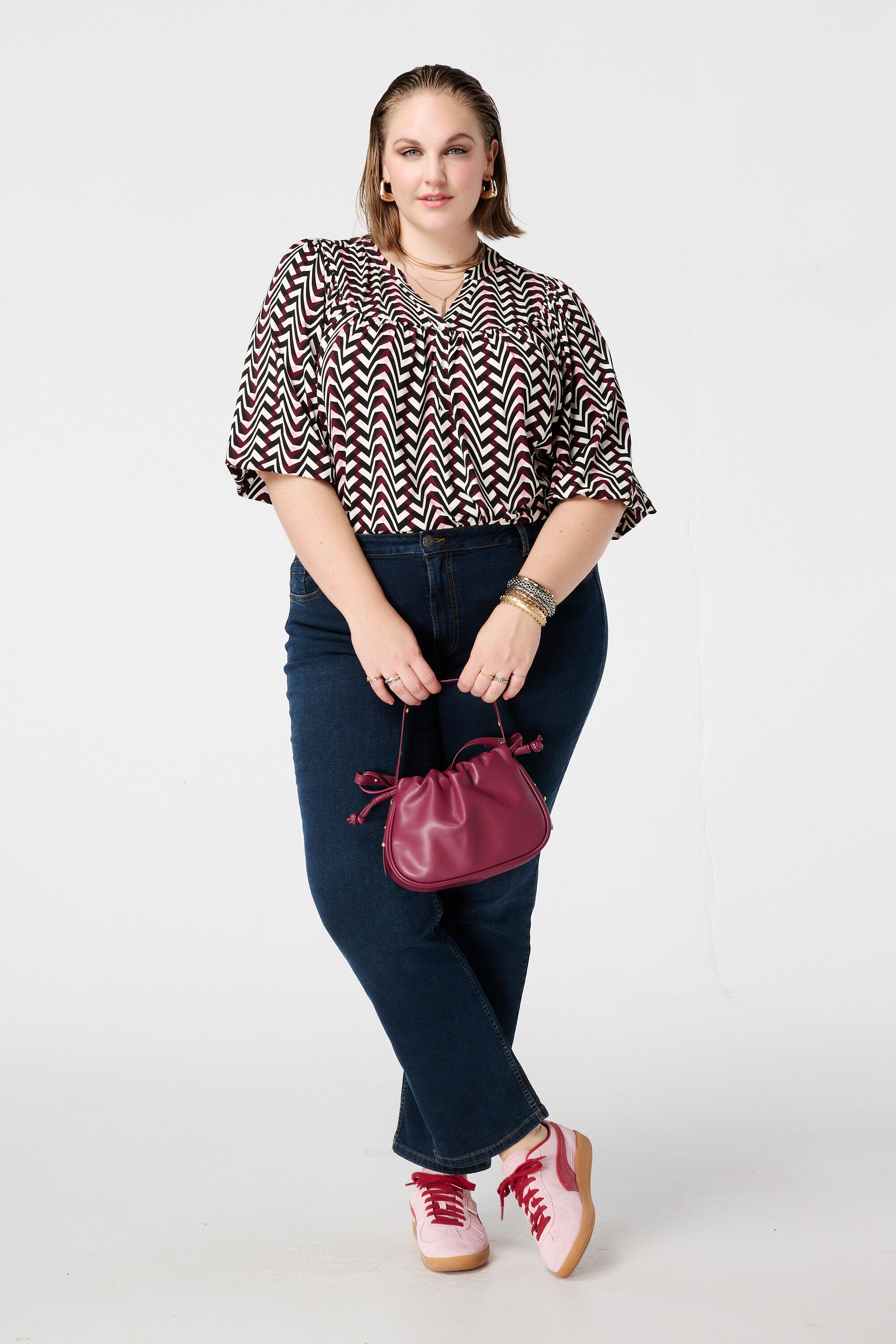 Top de punto con estampado image number 5