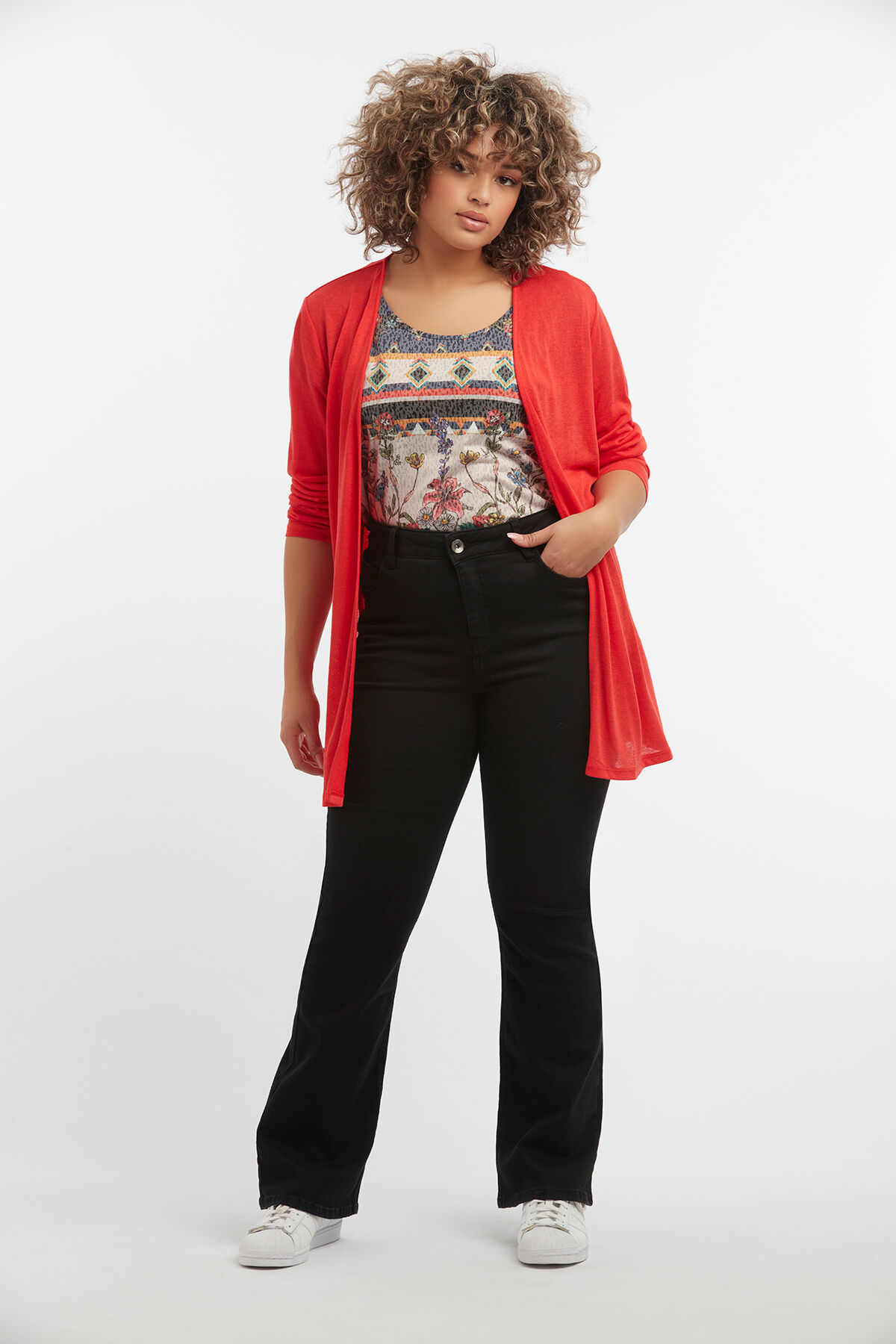 C&aacute;rdigan fino abierto image number 3