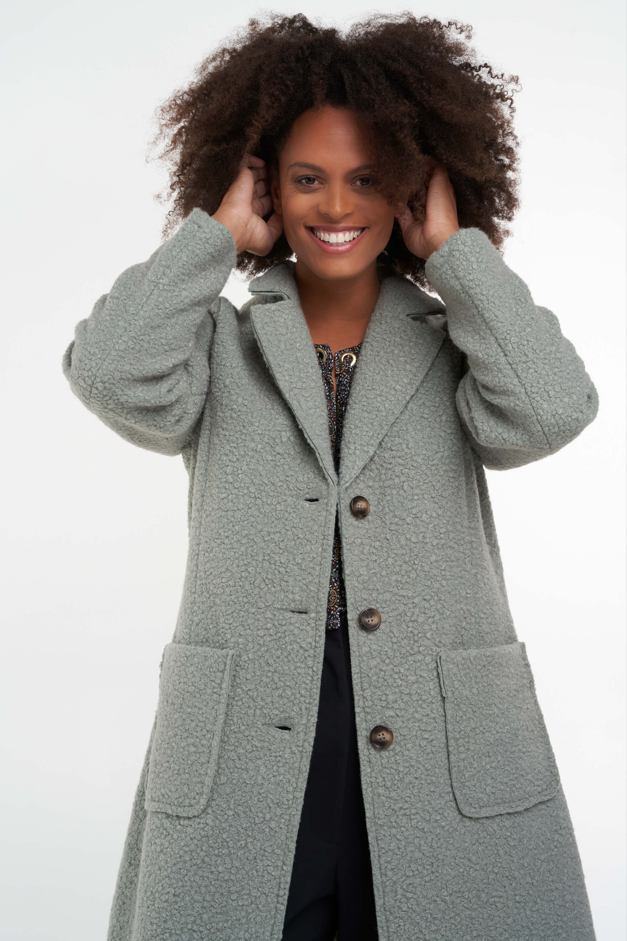 Chaqueta de entretiempo larga image number 7