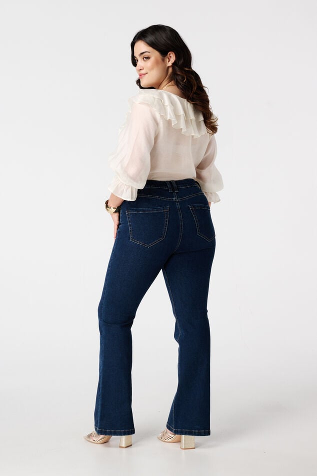 Jeans de pierna acampanada JASMIN image number 3