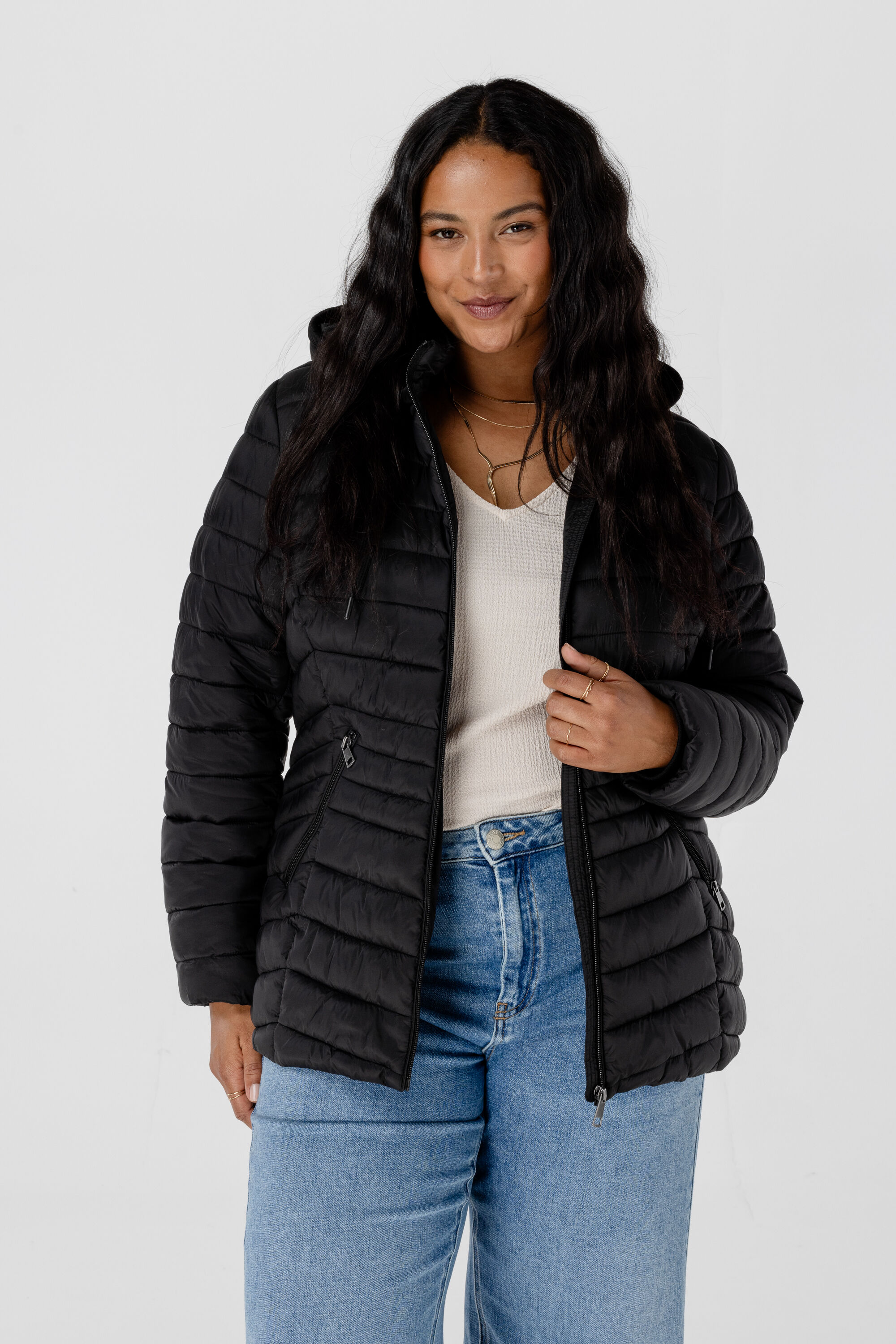 Chaqueta ligeramente acolchada