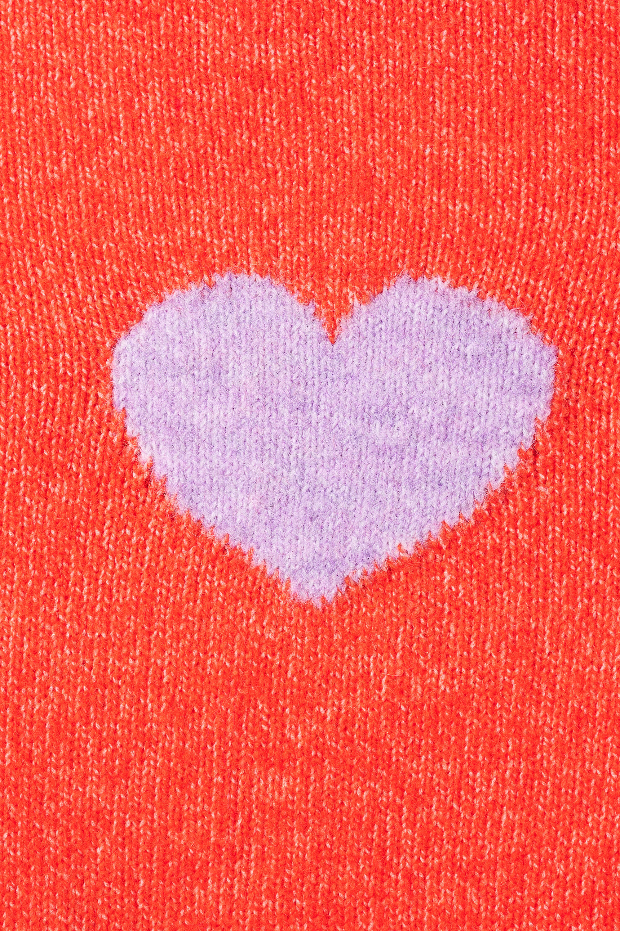 Jersey de punto fino con dise&ntilde;o de corazones image number 6