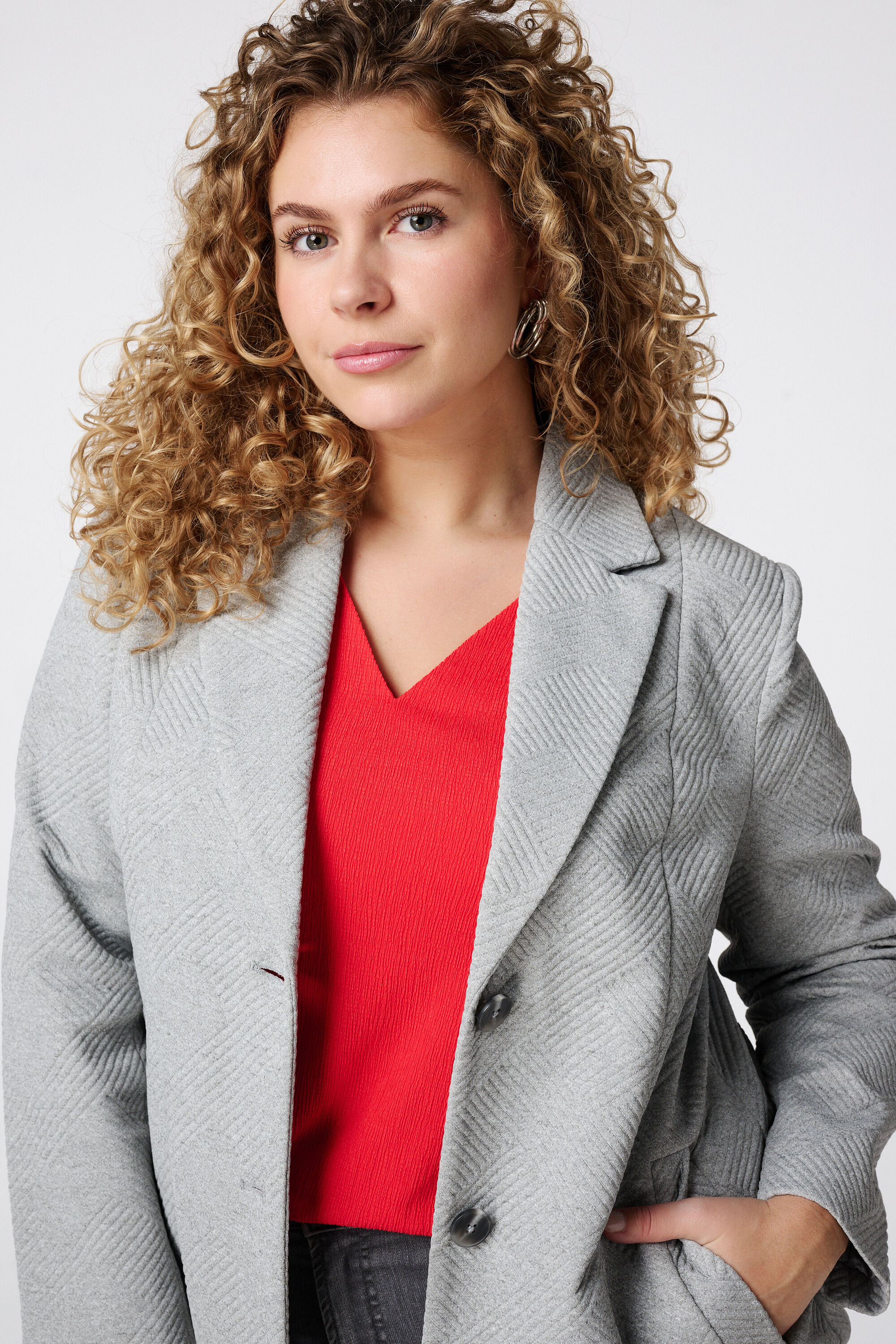 Abrigo con textura image number 4