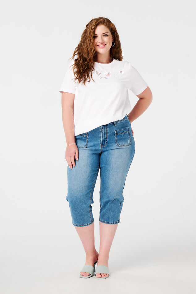 Vaqueros capri image number 0