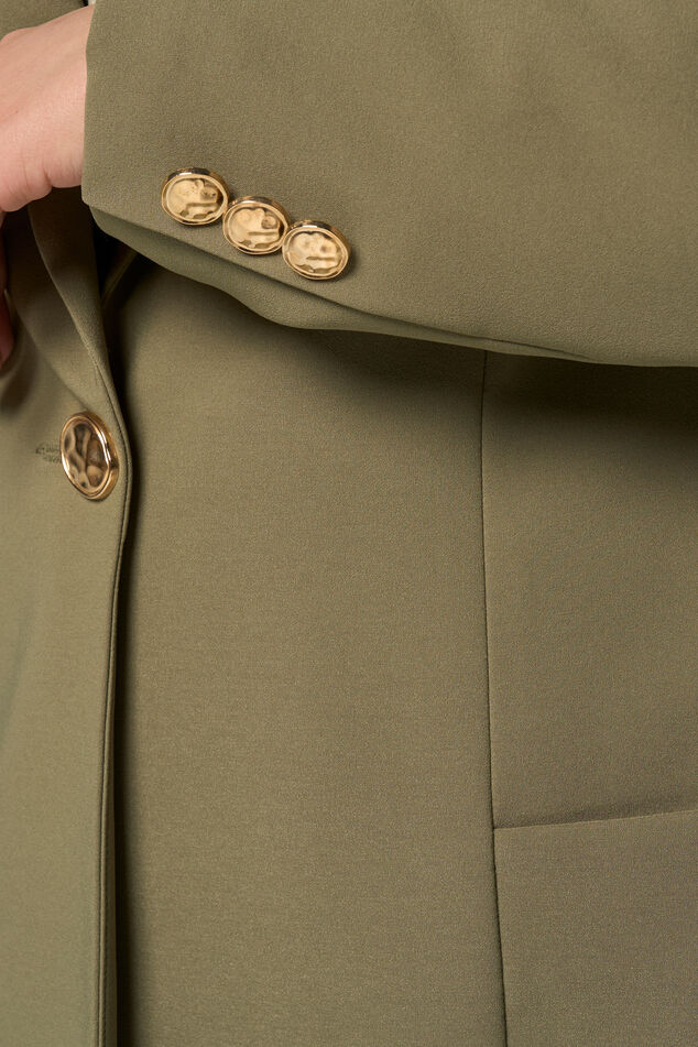 Blazer con cinturón image number 4