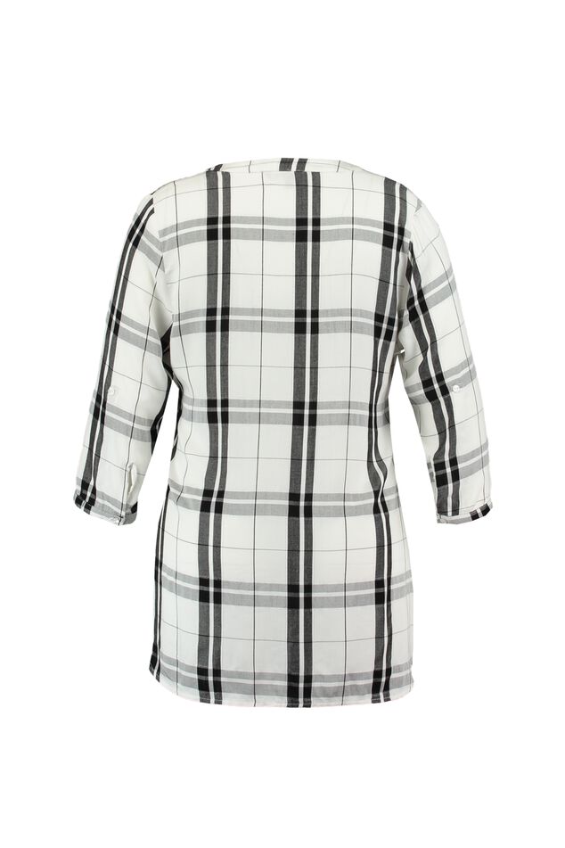 Blusa a cuadros image number 2
