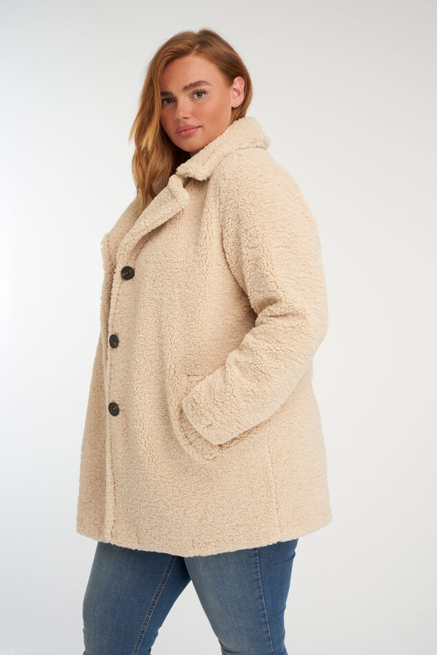 Chaquetas de peluche suave image number 6
