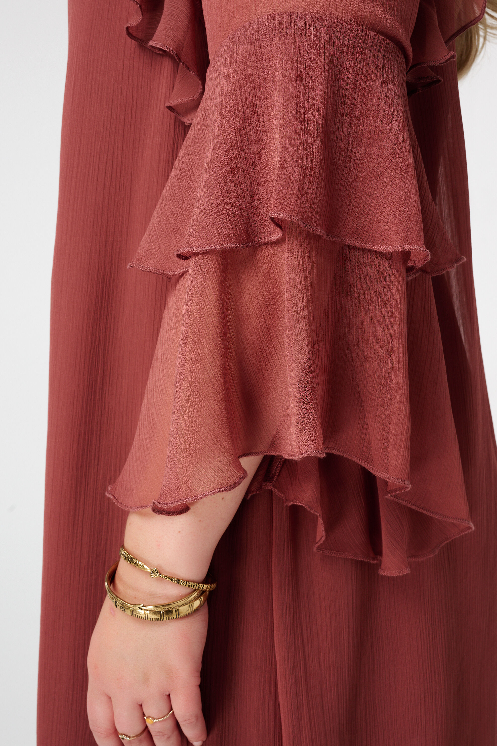 Vestido con volantes image number 6