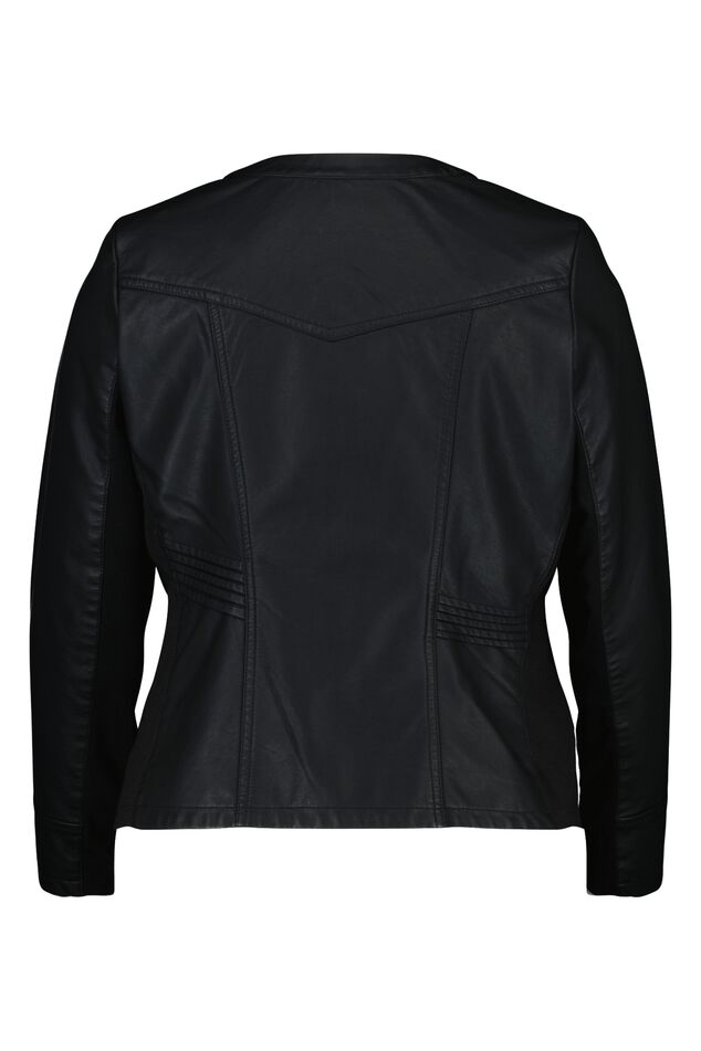 Chaqueta de cuero sintético image number 2