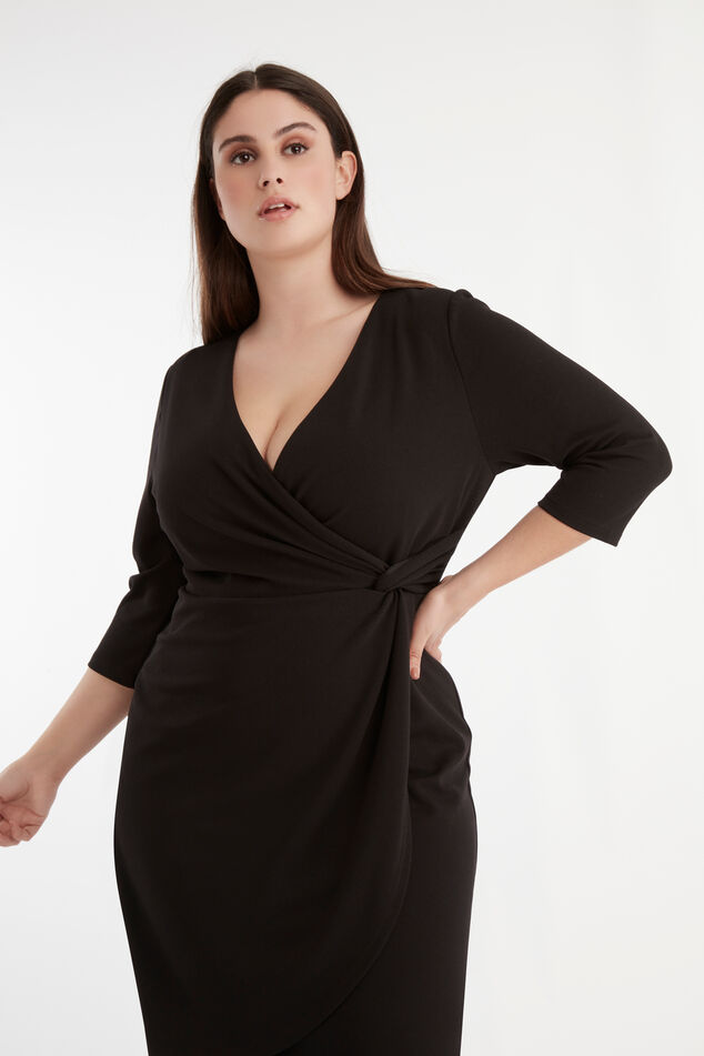 Vestido cruzado image number 5