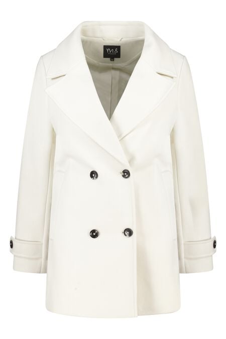 Chaqueta con cuello con solapa y cierre con botones