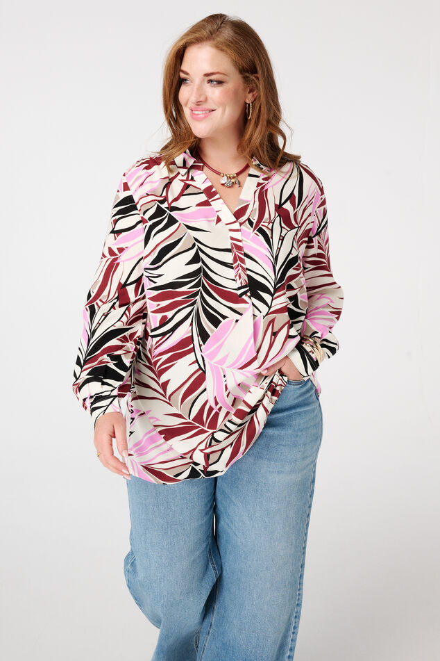 Blusa con estampado image number 0