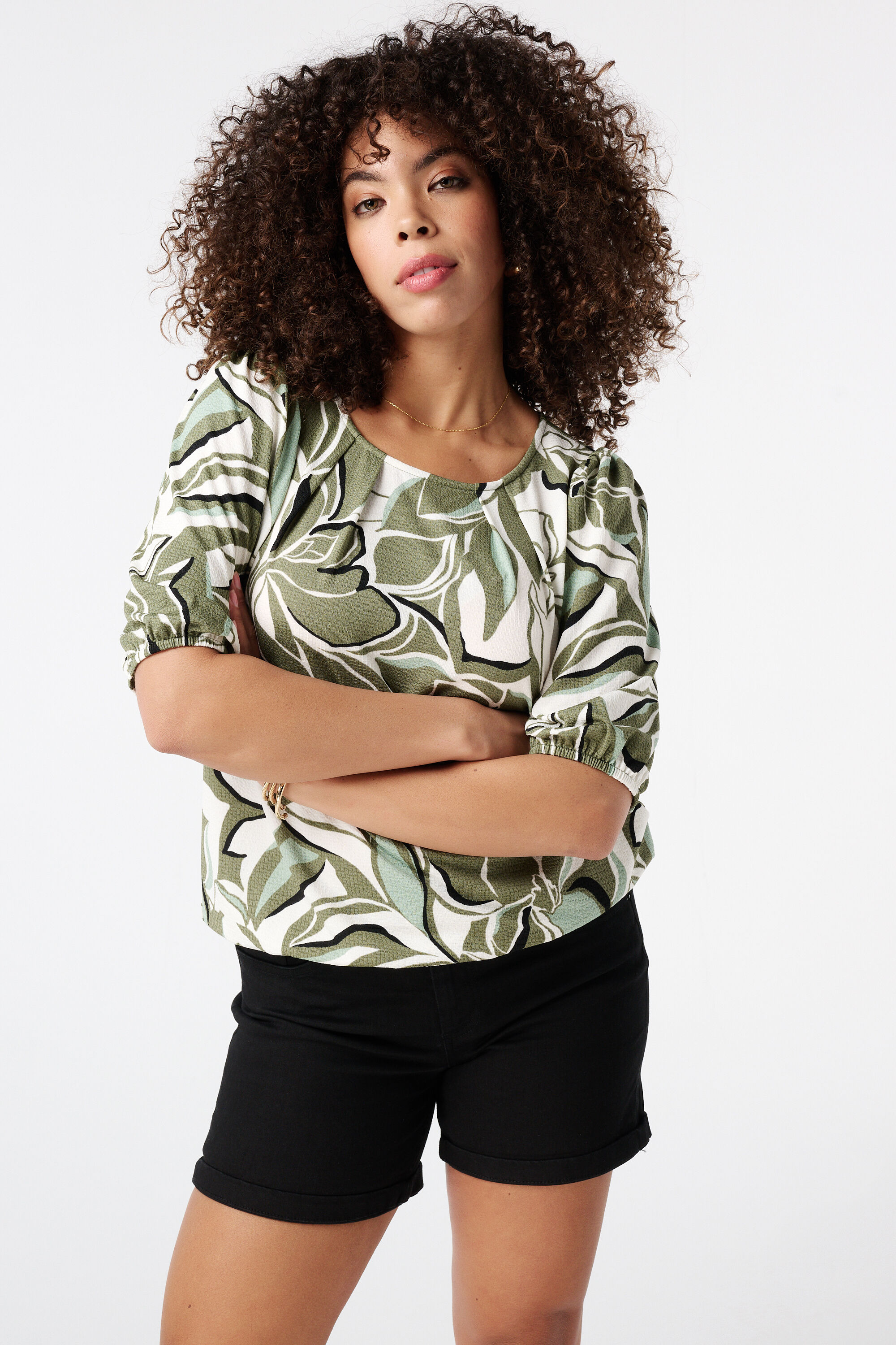 Top con estampado image number 4